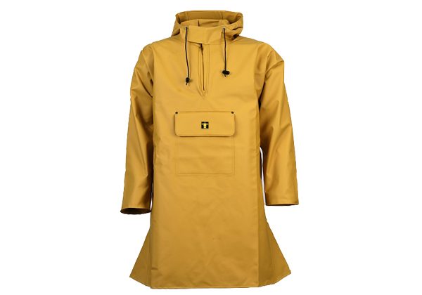 Navy, Extra Large Guy Cotten Kodiak Fleece Top PVC Sleeves & front pocket 