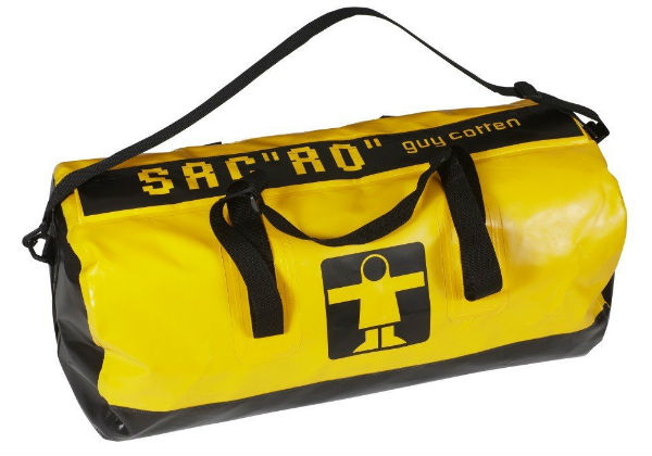 The Sac AO from GUY COTTEN is a completely waterproof bag with a capacity of about 80L. It is really robust and perfect for moving kit or as an overnight bag.