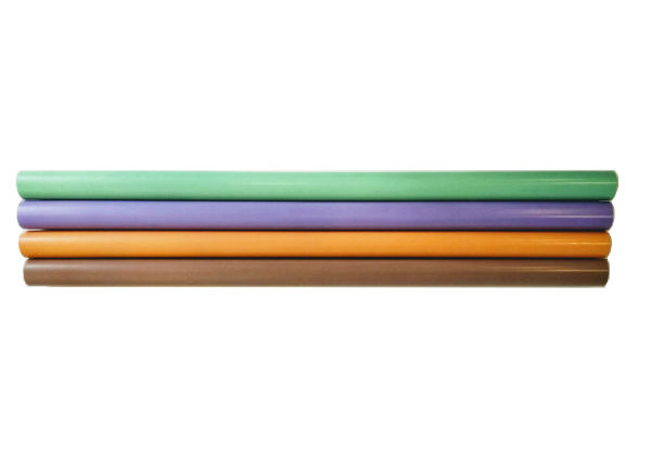 Triskell Split tubes or closers are used to close zip bags. The tubes have notched ends for easy positioning. Available in a range of colours.