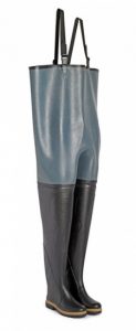 Le Chameau Chest Waders in natural rubber