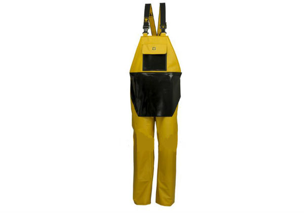 These nylpeche bib & brace trousers from Guy Cotten feature a double-thickness reinforced front and are ideal for intensive use.